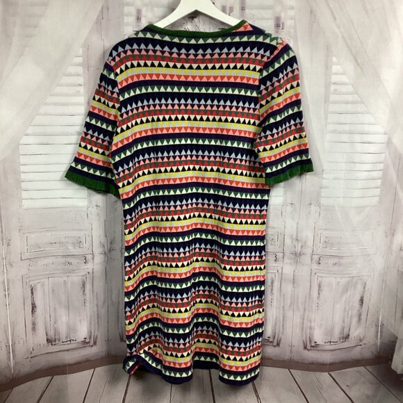 Anthropologie Aldomartins Barcelona Midi Striped Sweater Dress XL - Picture 9 of 12